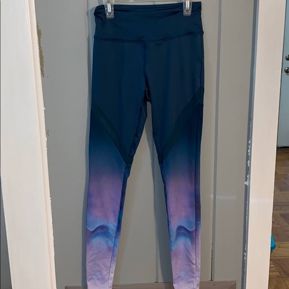 Leggings with tie -dye details